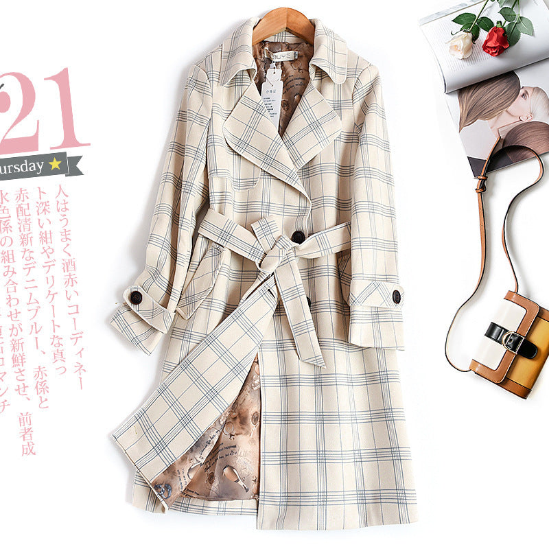 Long suede trench coat  Leather Jacket 233.13 MiG-XXL