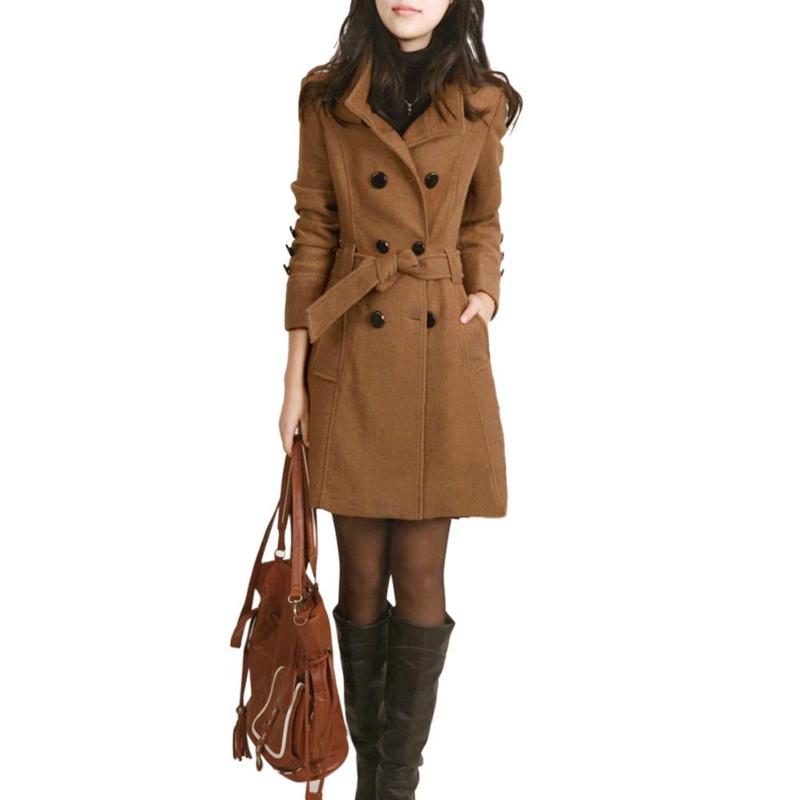 Woolen coat trench coat  Leather Jacket  