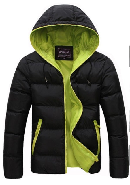 High Quality Candy Color Mens Jackets  Leather Jacket 47.71 Green-Xl