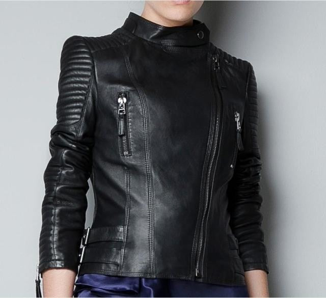 Locomotive PU leather clothing  Leather Jacket 99.97 