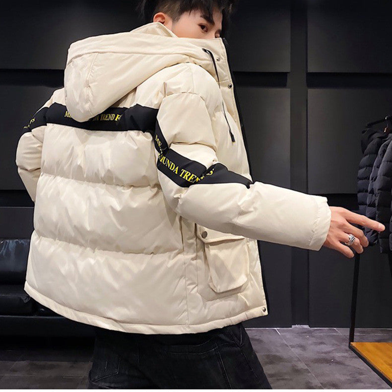Thick padded jacket new style cotton jacket men's jacket  Leather Jacket 136.90 