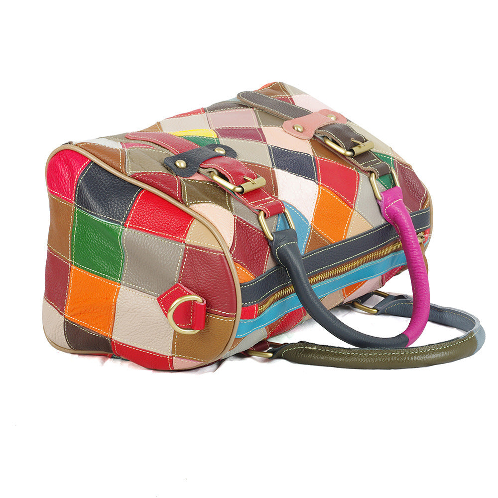 Women Cowhide Genuine Leather Handbags High Quality