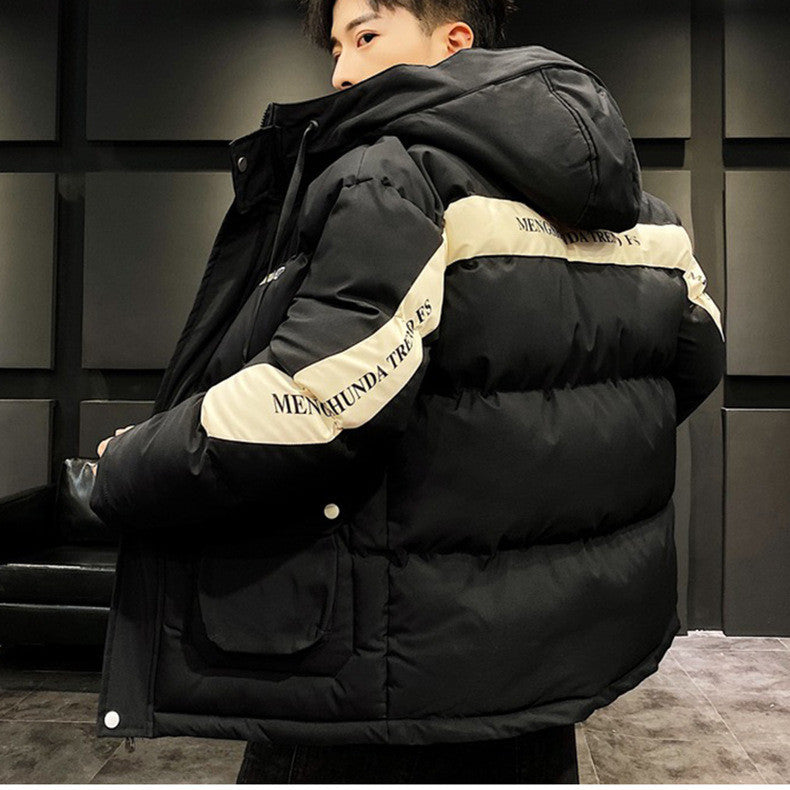 Thick padded jacket new style cotton jacket men's jacket  Leather Jacket 136.90 