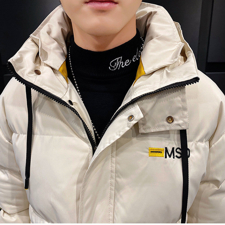 Thick padded jacket new style cotton jacket men's jacket  Leather Jacket 136.90 