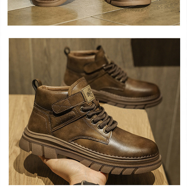 Martin Boots Men's High Top Working Wear Retro  Footwear 208.05 