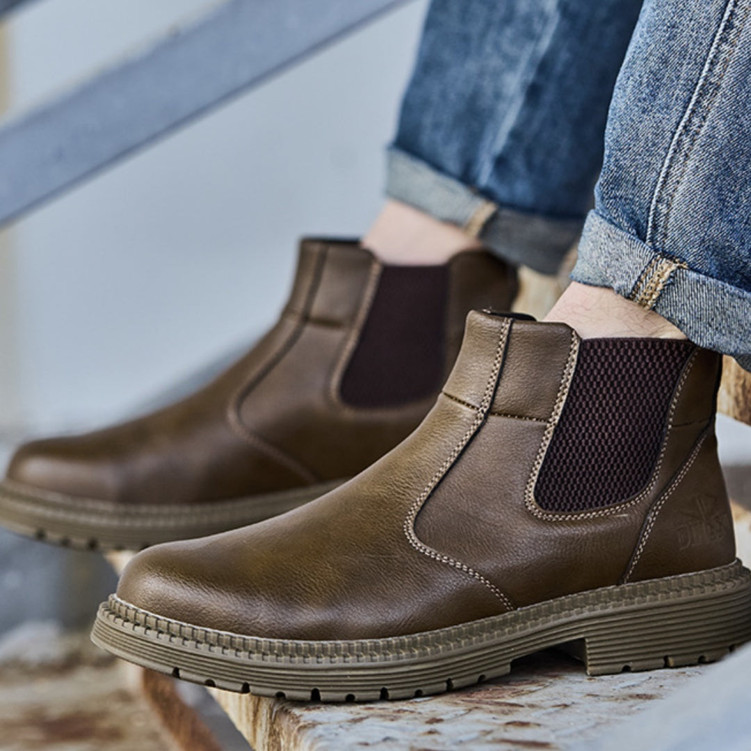 Men's High-top Labor Protection Shoes  Footwear 69.00 