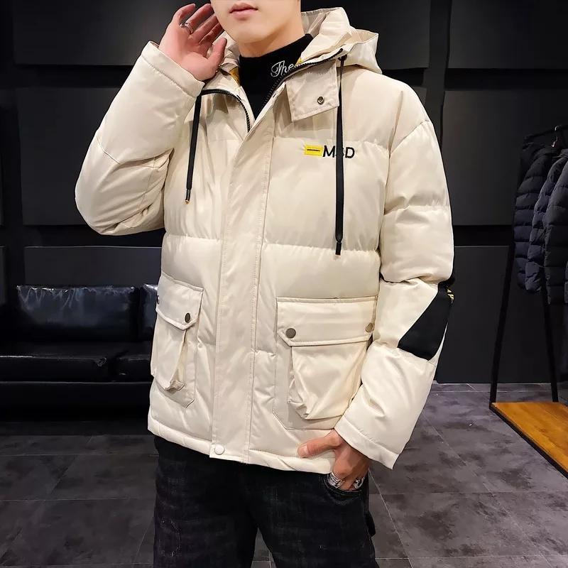 Thick padded jacket new style cotton jacket men's jacket  Leather Jacket 136.90 