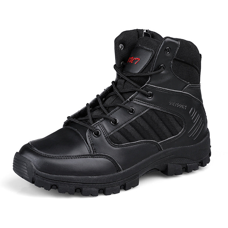 Outdoor Travel Men's High-top Hiking Shoes  Footwear  