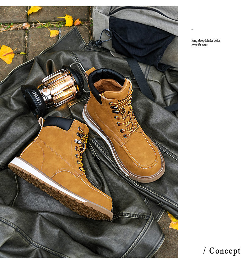 Men's Safety Shoes Deodorant And Breathable Anti-smashing  Footwear  