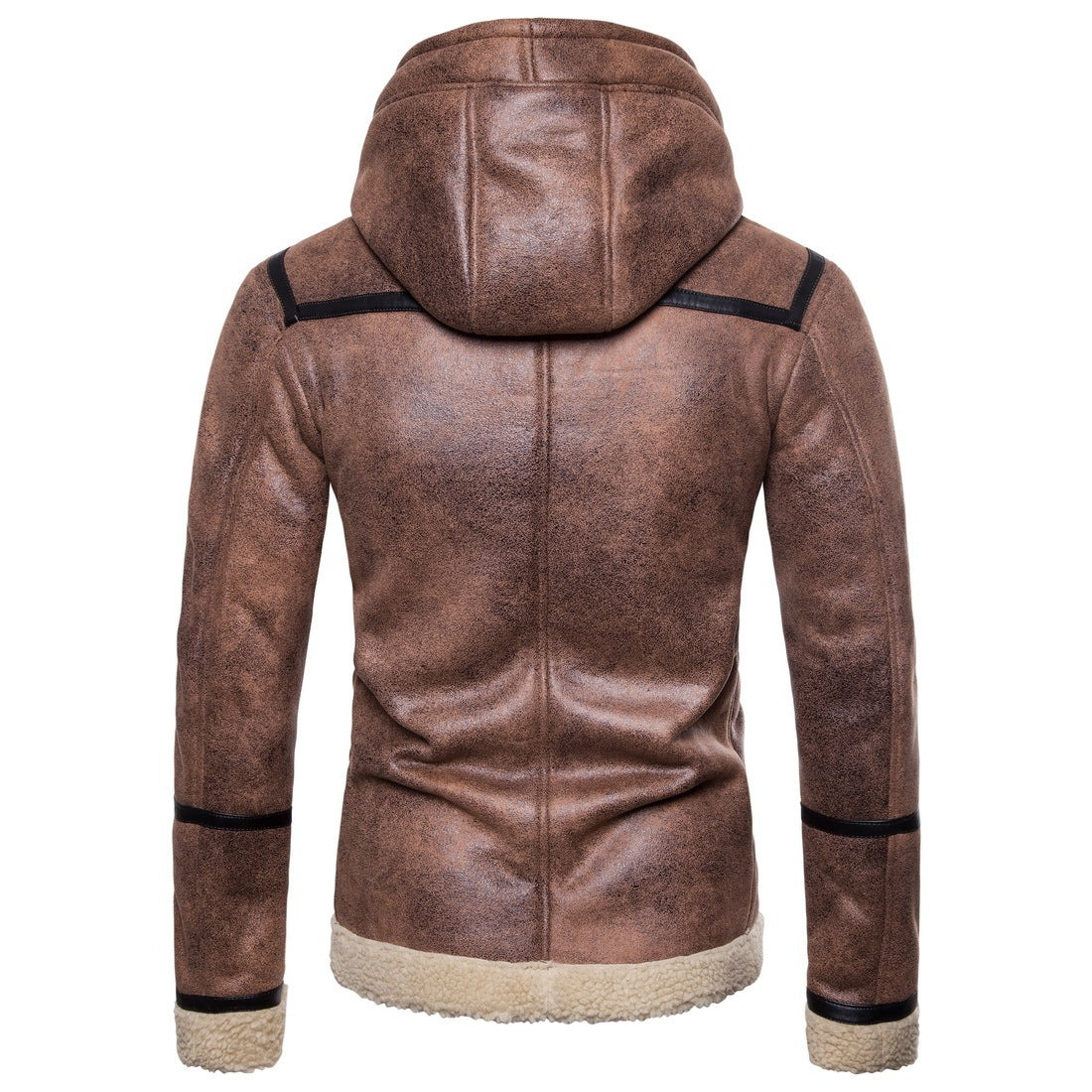 European and American trend leather clothing  Leather Jacket 102.33 