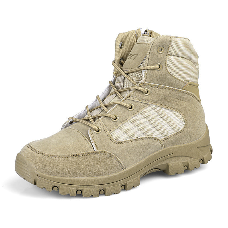 Outdoor Travel Men's High-top Hiking Shoes  Footwear  