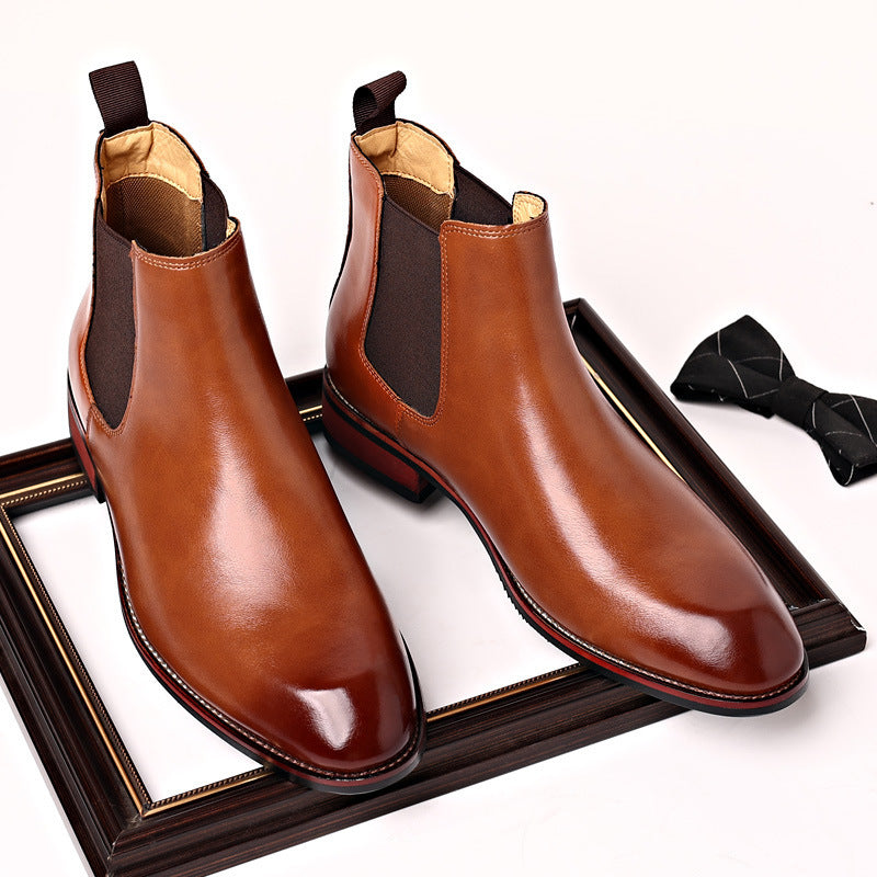 Chelsea Boots Men's Autumn Breathable Pointed Toe  Footwear 87.00 
