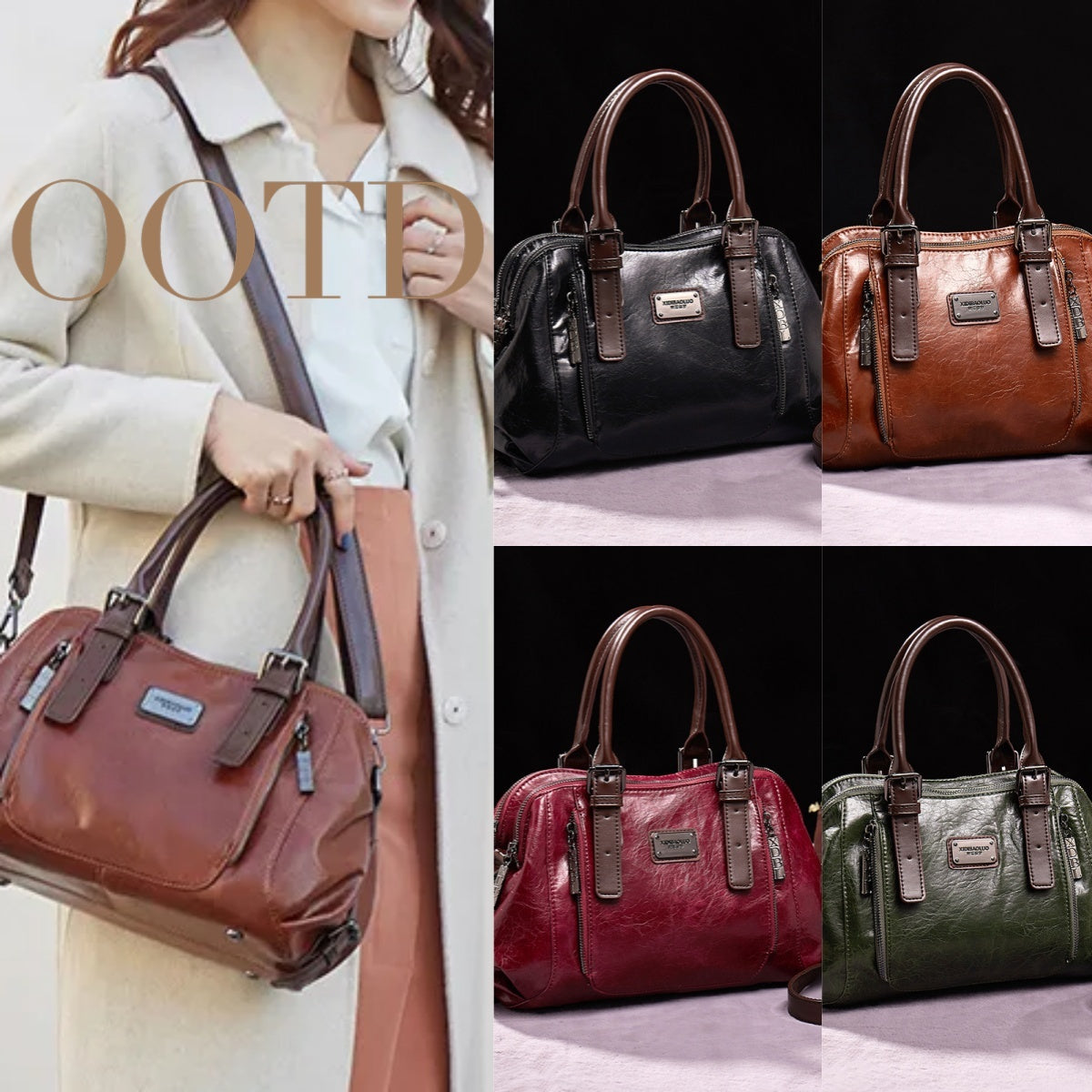 Women's Genuine Leather Crossbody Bags